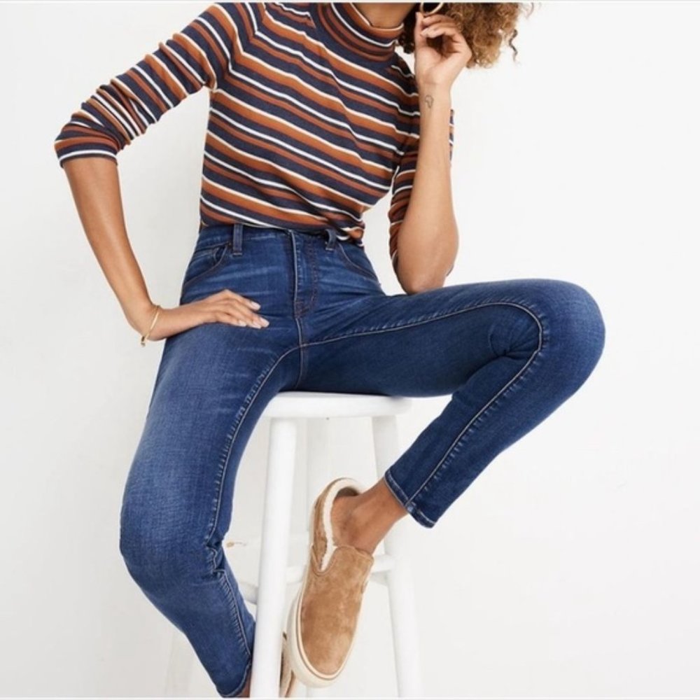 Madewell Skinny Ankle 10" High Rise Jeans Size 32